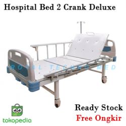 Hospital Bed 2 Crank ABS Deluxe