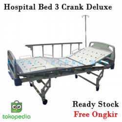 Hospital Bed 3 Crank ABS Deluxe