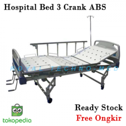 Hospital Bed 3 Crank ABS