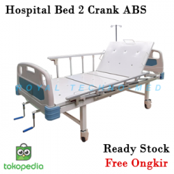 Hospital Bed 2 Crank ABS